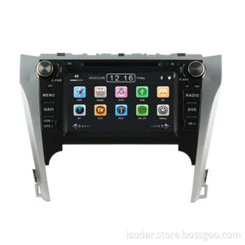 Car DVD Player for Toyota Camry 2012, NAV/CD/MP3/DVD/USB/SD/BT, with 8" TFT Monitor